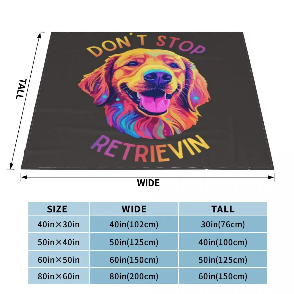 Ультрамягкое Флисовое одеяло Don T Stop извлечение-смешной дизайн собаки