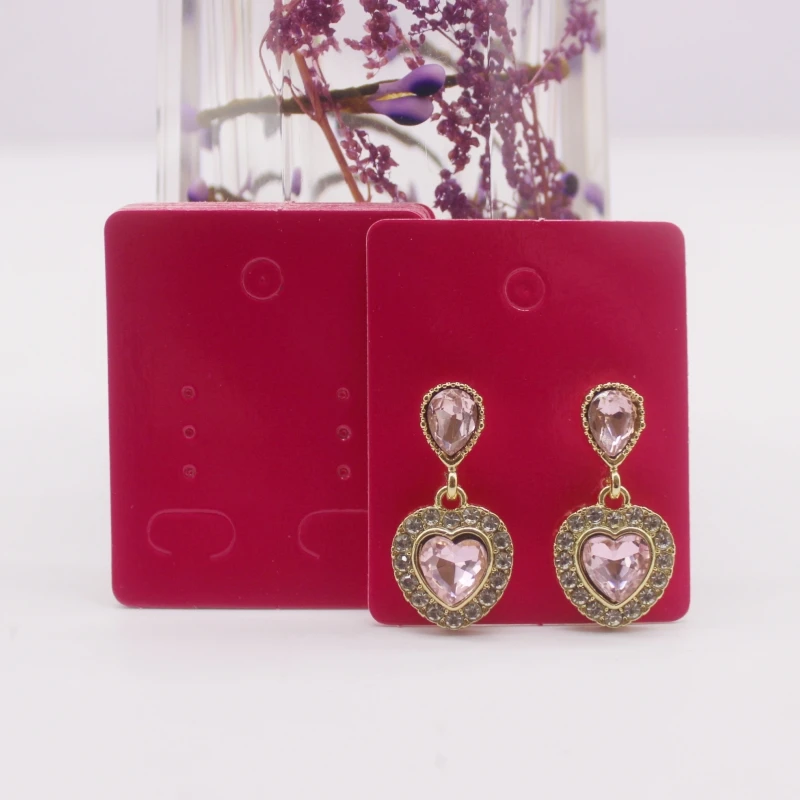 

Карточки-держатели для сережек ZerongE 5x4 см 50 шт