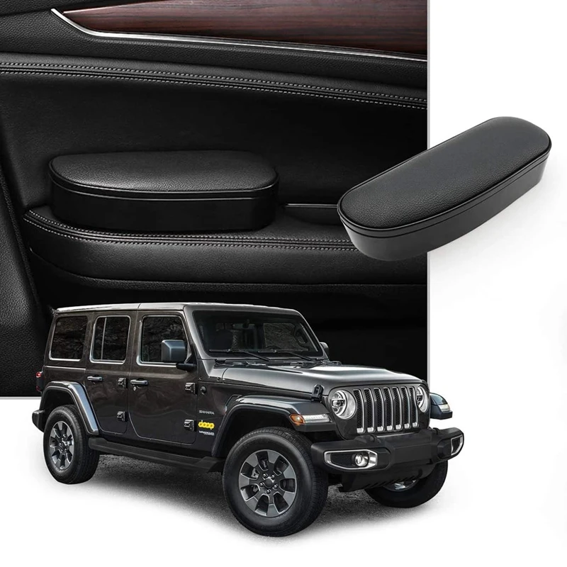 

Car Door Elbow Rest Side Door Arm Rest Storage Case For JEEP Wrangler JL Gladiator Grand Cherokee