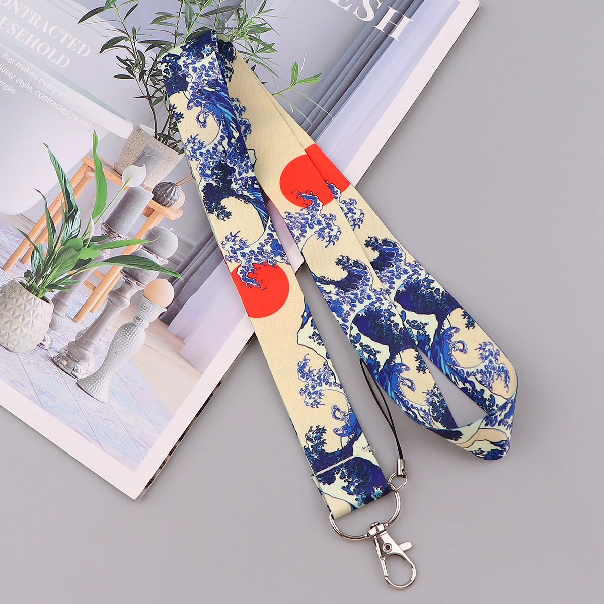 Шнурок для ключей с изображением знаменитостей