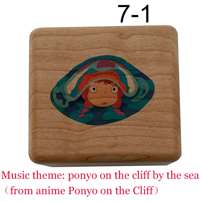 Музыкальная шкатулка ponyo на скале у моря аниме песня индуп механизм печать