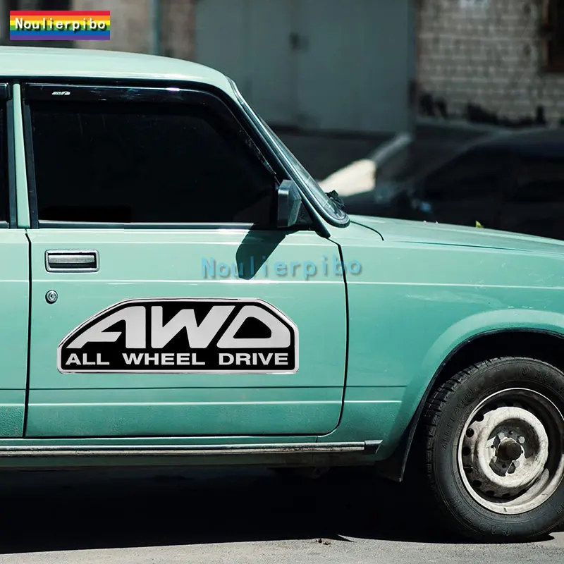

Хромированная Автомобильная наклейка AWD на все колеса, 3D купольная гелевая резиновая наклейка с эмблемой, автомобиль, мотоцикл, шлем, ноутбук, виниловые наклейки для серфинга, кемпинга