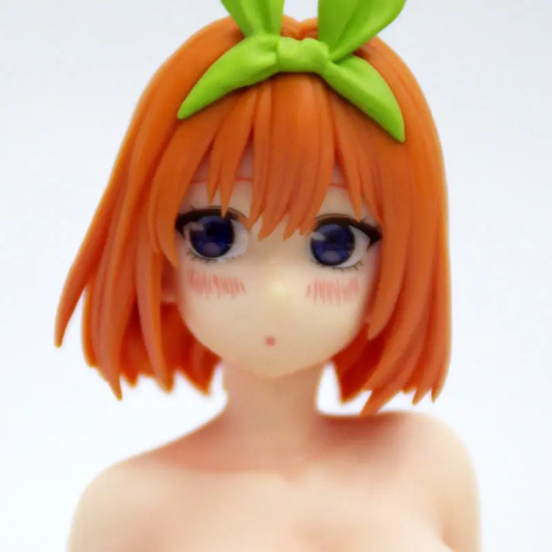 12 см Nakono Yotsuba Горячая пружина Ver. Оригинальная фигурка сидя Makaizou 18 + ПВХ Аниме