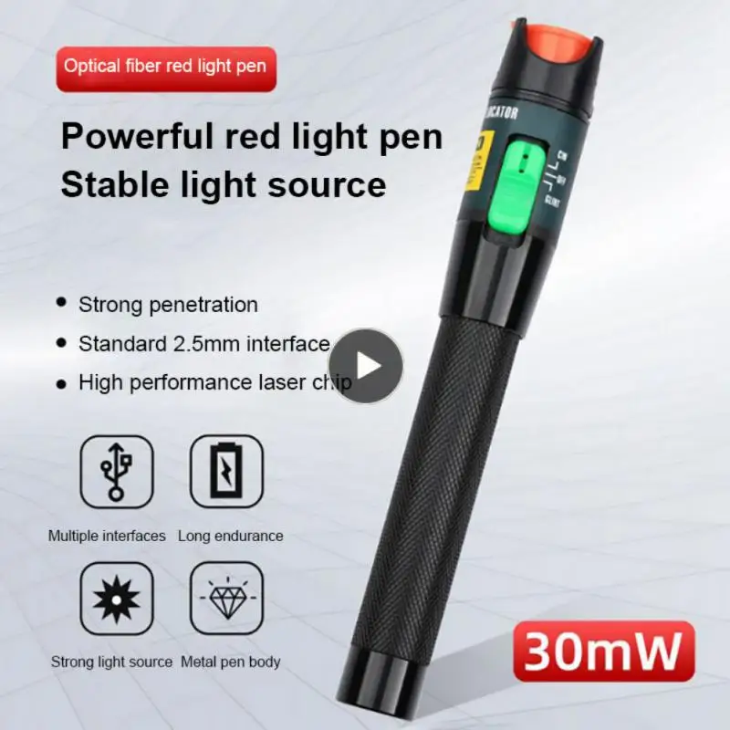 

30mw Detection Test Pen 30mw Detection Red Light Source 30 Kilometers Of Fiber Optic Test Pen Test Pen Red Light Source
