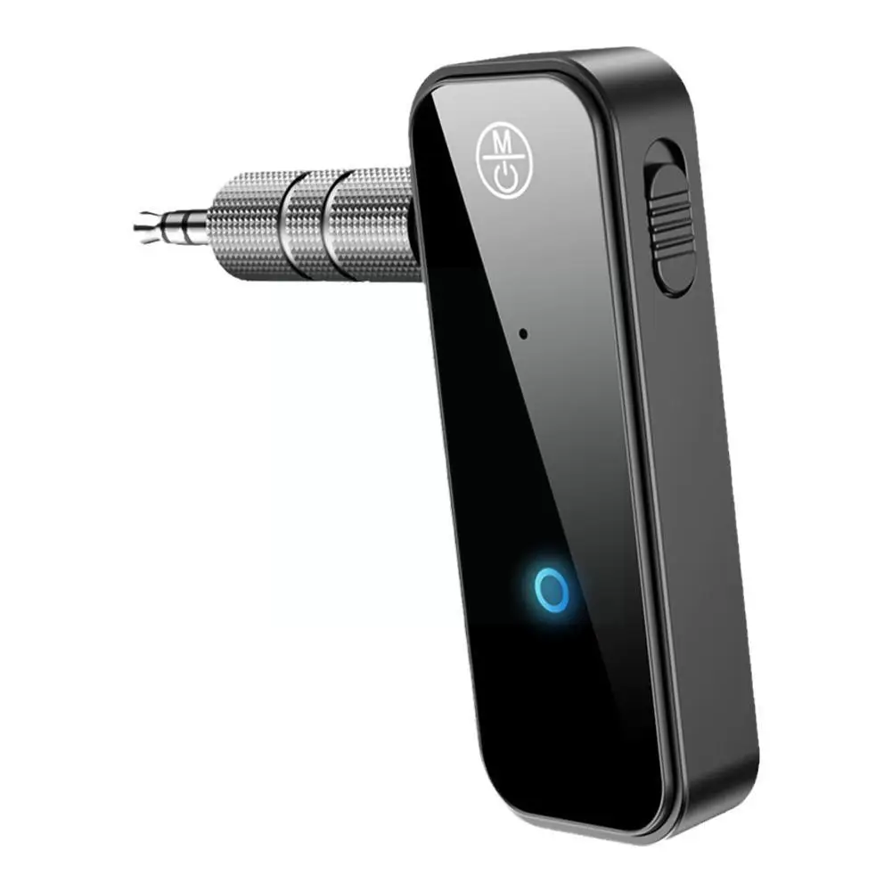 

Автомобильный AUX Bluetooth 5,0 адаптер 3,5 мм разъем беспроводной аудио приемник Громкая связь Bluetooth автомобильный комплект для телефона автомобильный передатчик M3V5