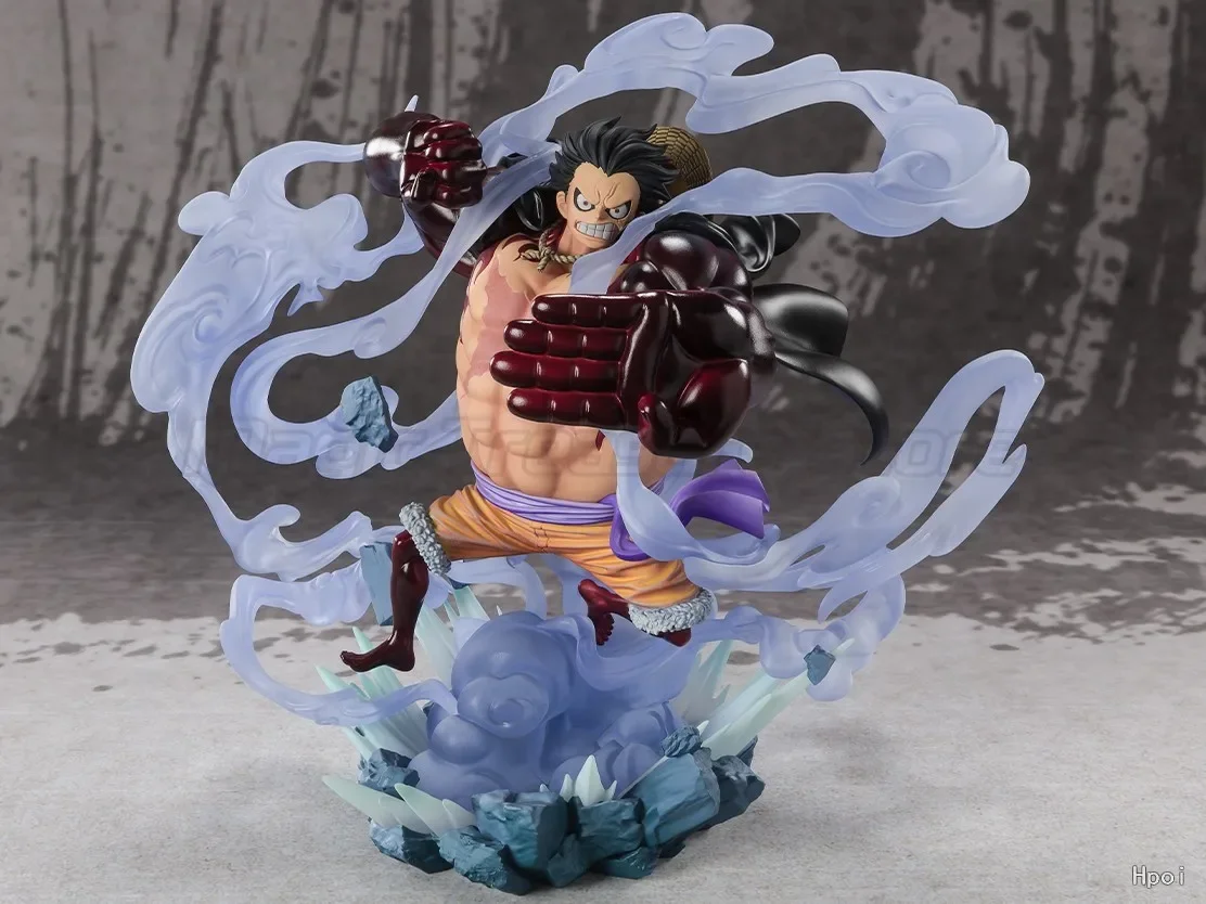 Фото 【MT】BANDAI Figuarts ZERO EXTRA BATTLE ONE PIECE Monkey D. Luffy Fourth Gear Three Captains Onigashima Аниме-фигурка №2