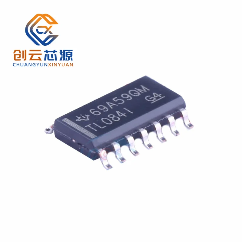 

10pcs New 100% Original TL084IDR Integrated Circuits Operational Amplifier Single Chip Microcomputer SOIC-14