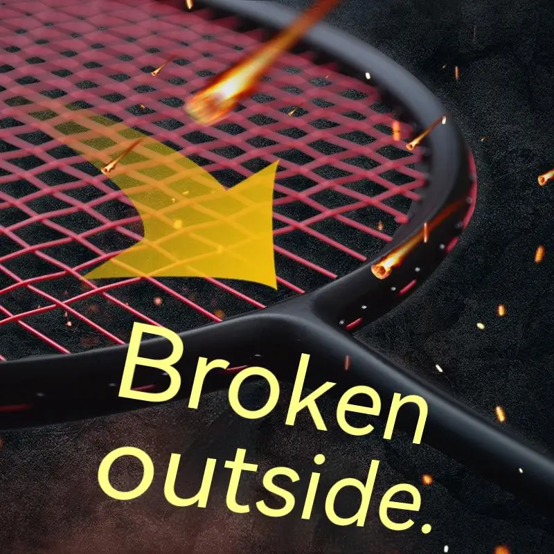 

Full carbon badminton racket, ultra light, 72 gram offensive, male and female adult badminton racket