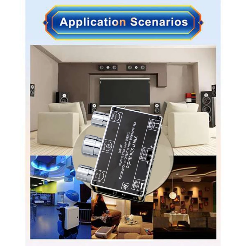 XY-BDT BT5.1 декодирующая плата 20 Гц-20 кГц двухканальная стереосистема с высоким и