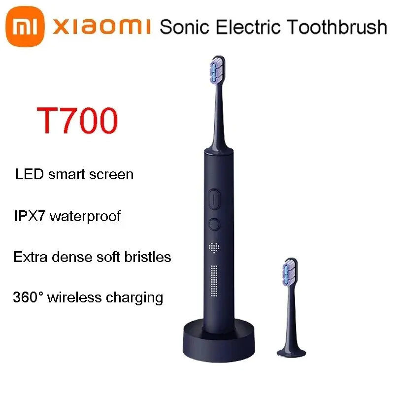 Электрическая зубная щетка Xiaomi Mijia T700 Sonic с ультразвуковой вибрацией для