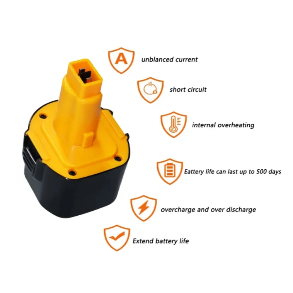 Аккумулятор Ni-MH для Dewalt DE9036 DE9061 DE9062 DW9060 DW9061 DW9062 EZWA 29 DW050 DW909K DW902