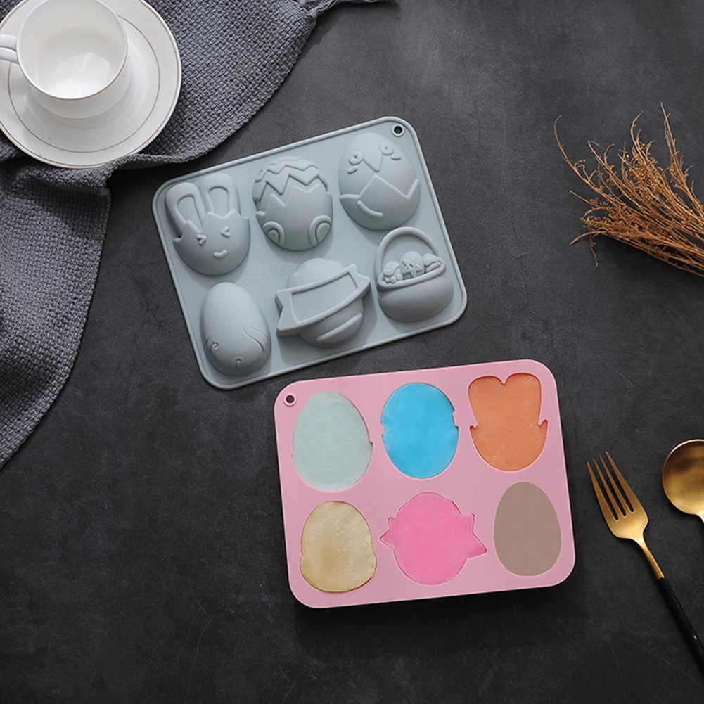 Силиконовая форма сделай сам для торта Пасхальные Яйца динозавра шоколада