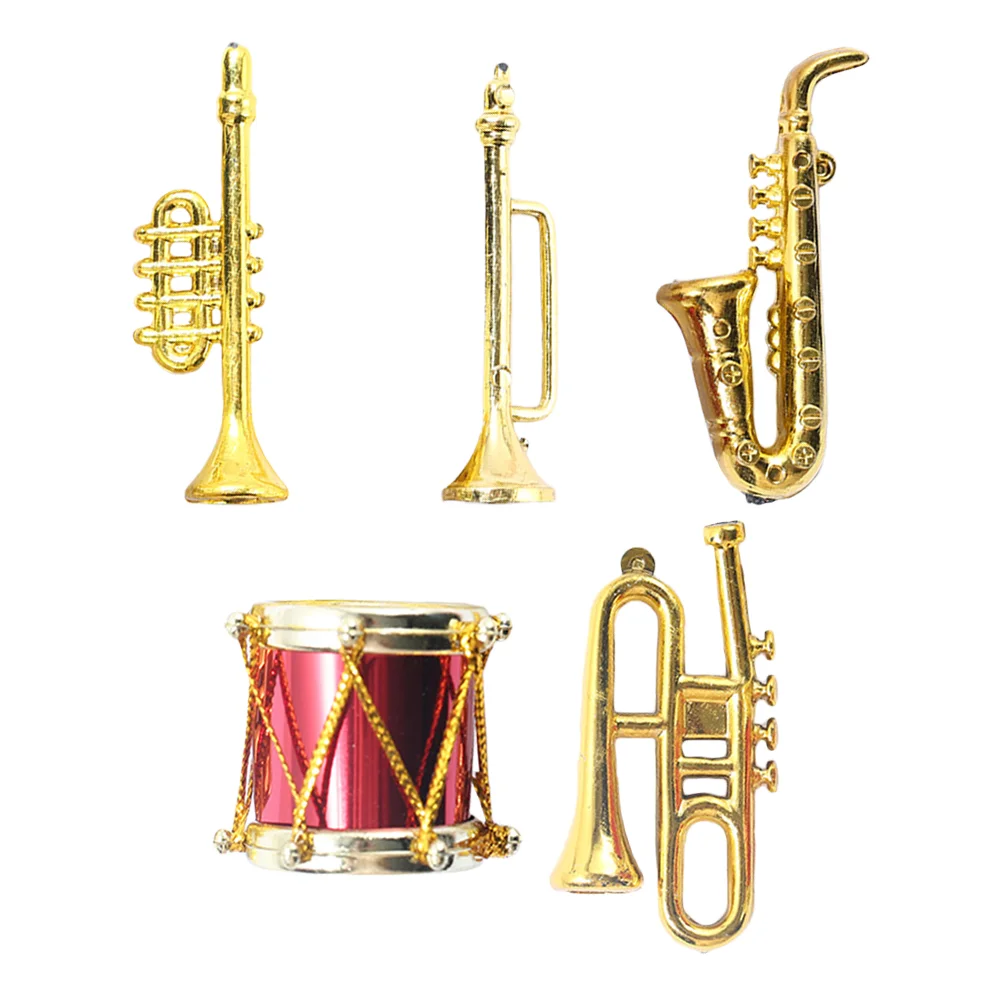 

Model Miniaturemini Drum Decor Musical Instrument Instruments Tuba Trumpet