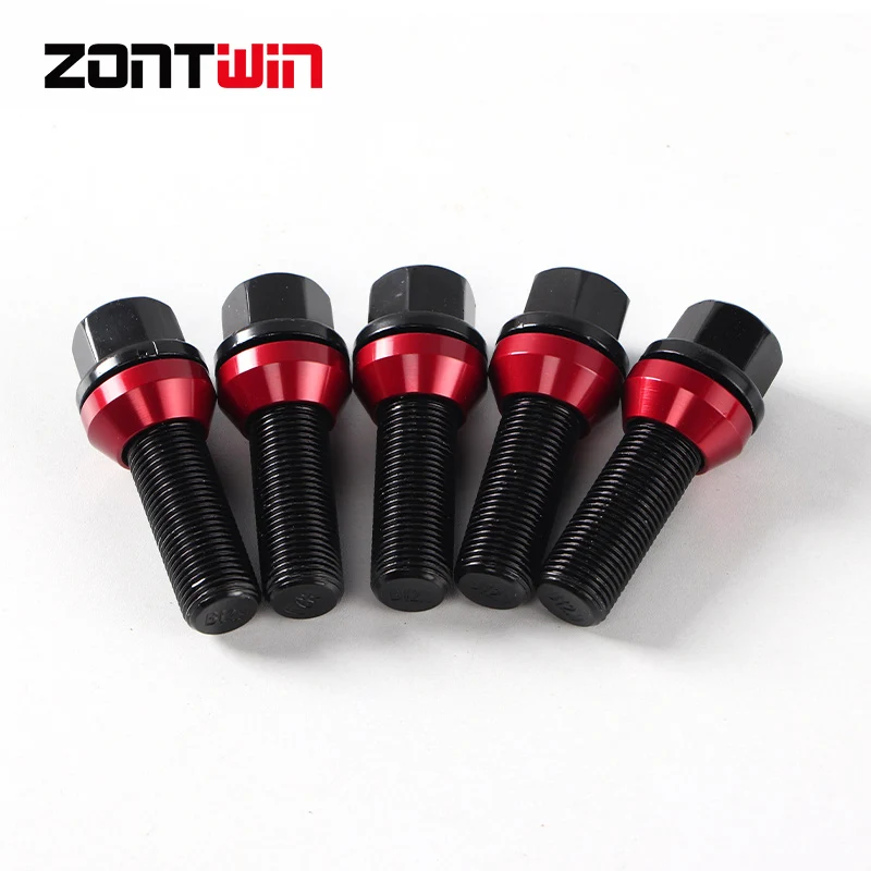 

4/5 шт. колеса B12.9, кованые болты, гайки, винт для BMW E90/E60/E39/F10/F20/E46 Audi Benz Vw M12x1.25 12x1.5 14x1.25 14x1.5