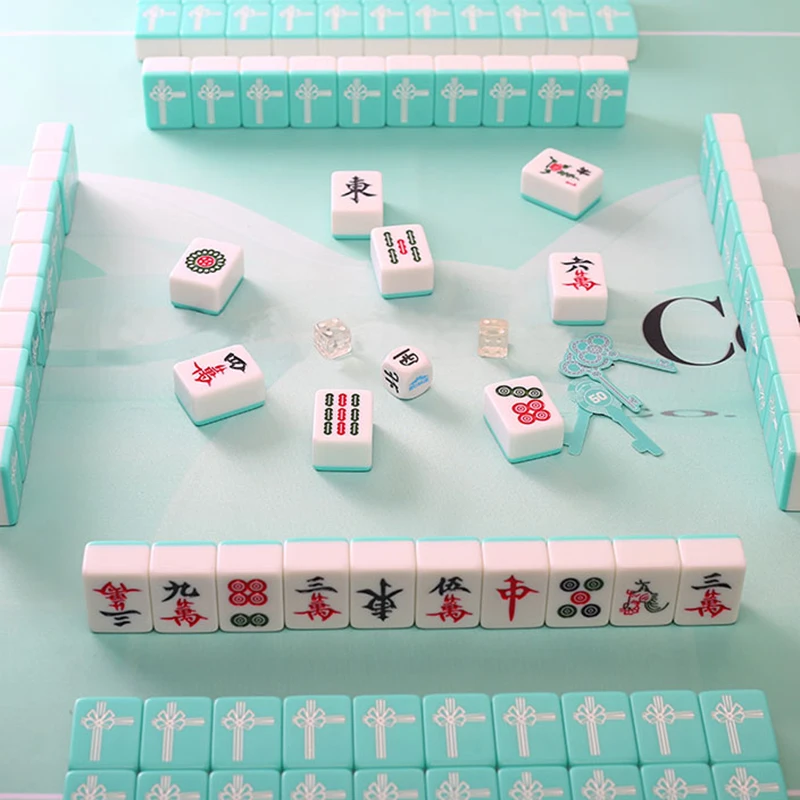 

Souvenir Chess Board Mahjong Party Game Mahjong Portable High Quality Chess Figure Xadrez Tabuleiro Jogo Game Adult Family