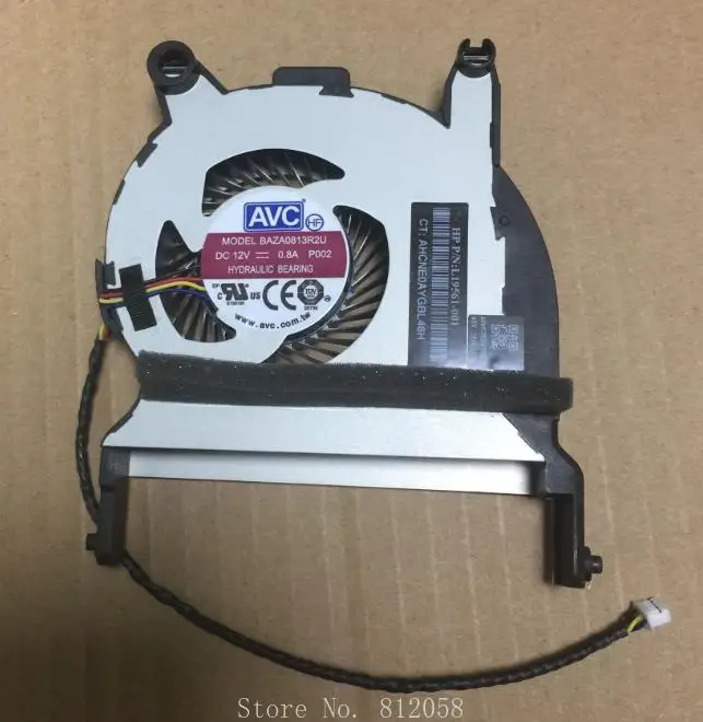 

NEW CPU Cooling Fan For HP ProDesk Mini 600 400 G3 Laptop BAZA0813R2U P002 914266-001 BUC0712HB-00 CAU DFS593512MN0T FJMV