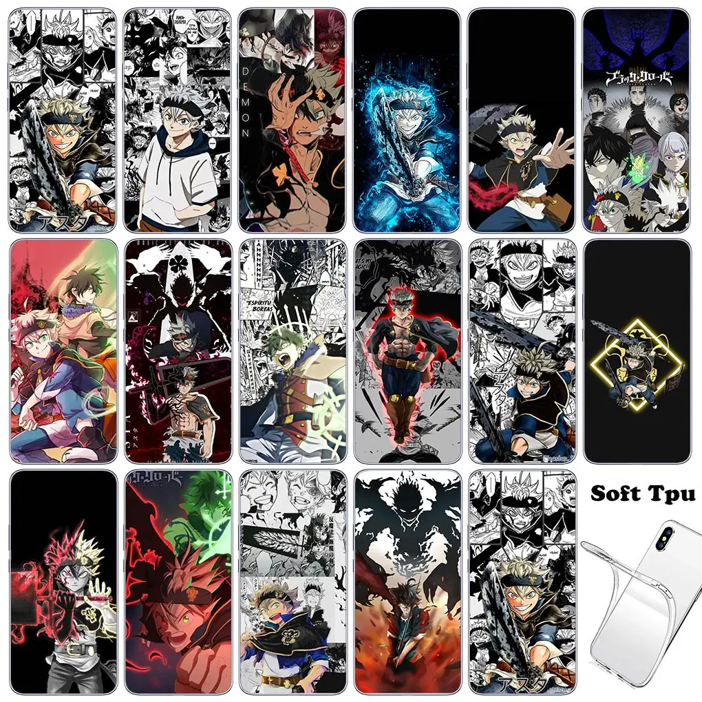 Чехол Yuno Grinbellor Asta Black Clover для Motorola Moto G13 G14 G53 G54 G62 G72 G82 G84 E13 E20 G42 G32 G23 G22 телефона