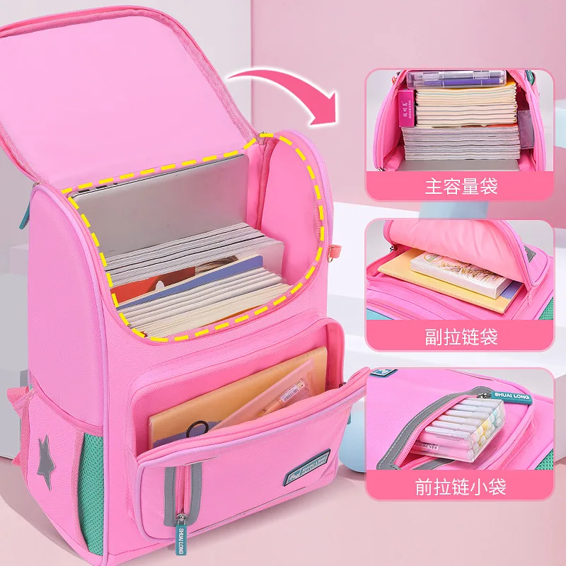 Children School Bags For Girls princess Orthopedic Backpack Kids Backpacks schoolbag Primary School backpack Kids mochila