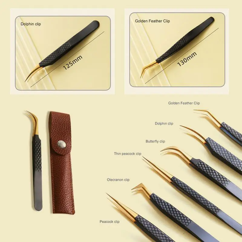 

2 шт., пинцет для наращивания ресниц, из нержавеющей стали