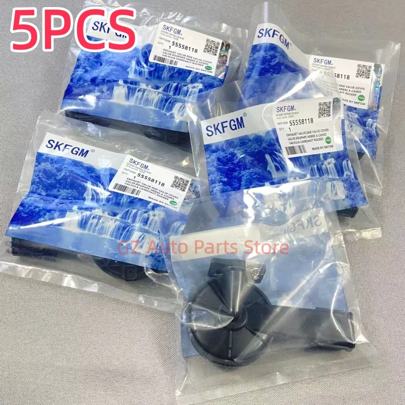 

5 шт. выпускной газовый клапан 55558118 Для Chevrolet Chevy Cruze Aveo 1.6L Trax Saturn Opel Vauxhall Astra Zafira 24456232