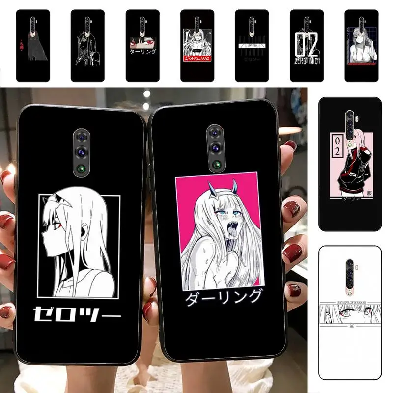 

Zero Two Darling in the FranXX Anime Phone Case for Vivo Y91C Y11 17 19 17 67 81 Oppo A9 2020 Realme c3
