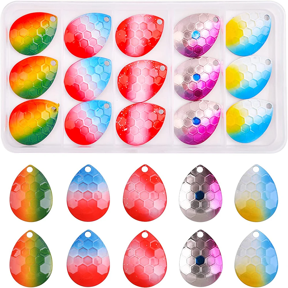 

40 шт. рыболовные Спиннеры, лезвия для приманки, приманка «сделай сам» для спиннера, приманки для рыбалки, рыболовные снасти, гусеничные снасти, кливсы, крючки