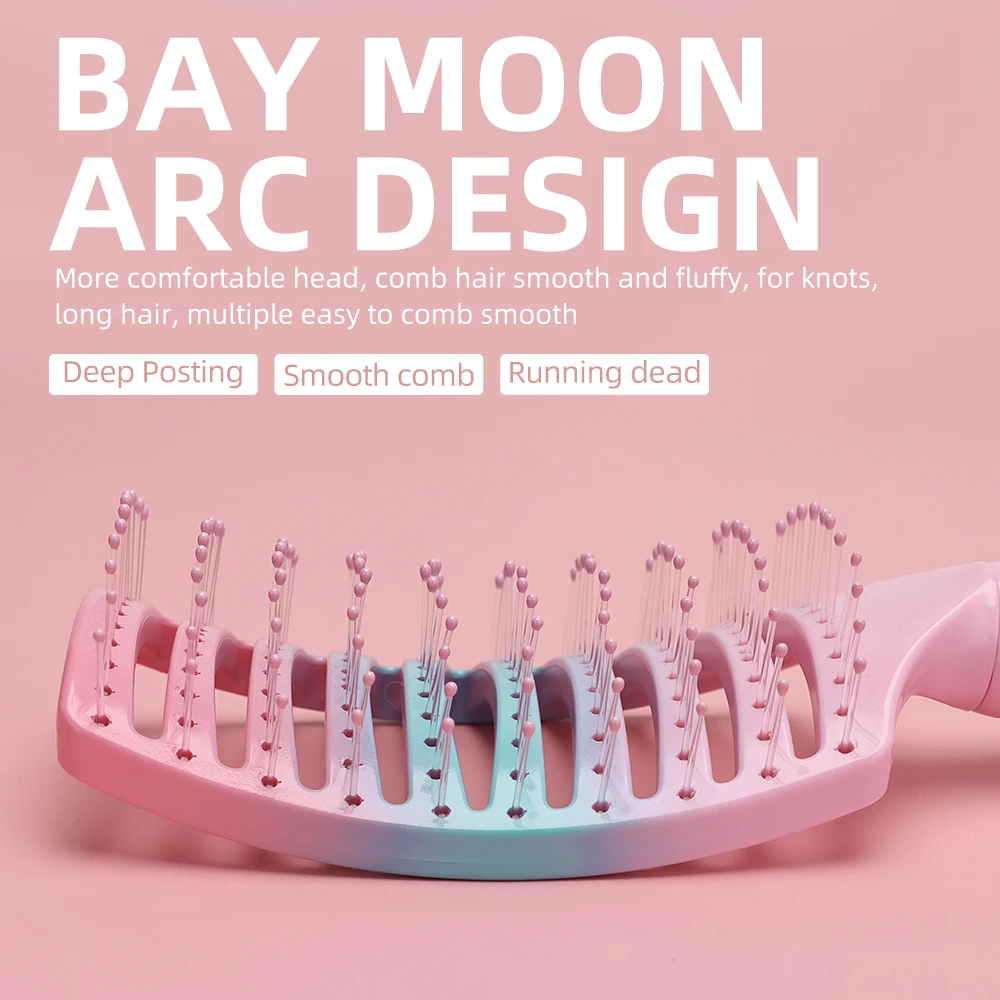 Салонная парикмахерская расческа с щетиной для девочек массажные расчески кожи