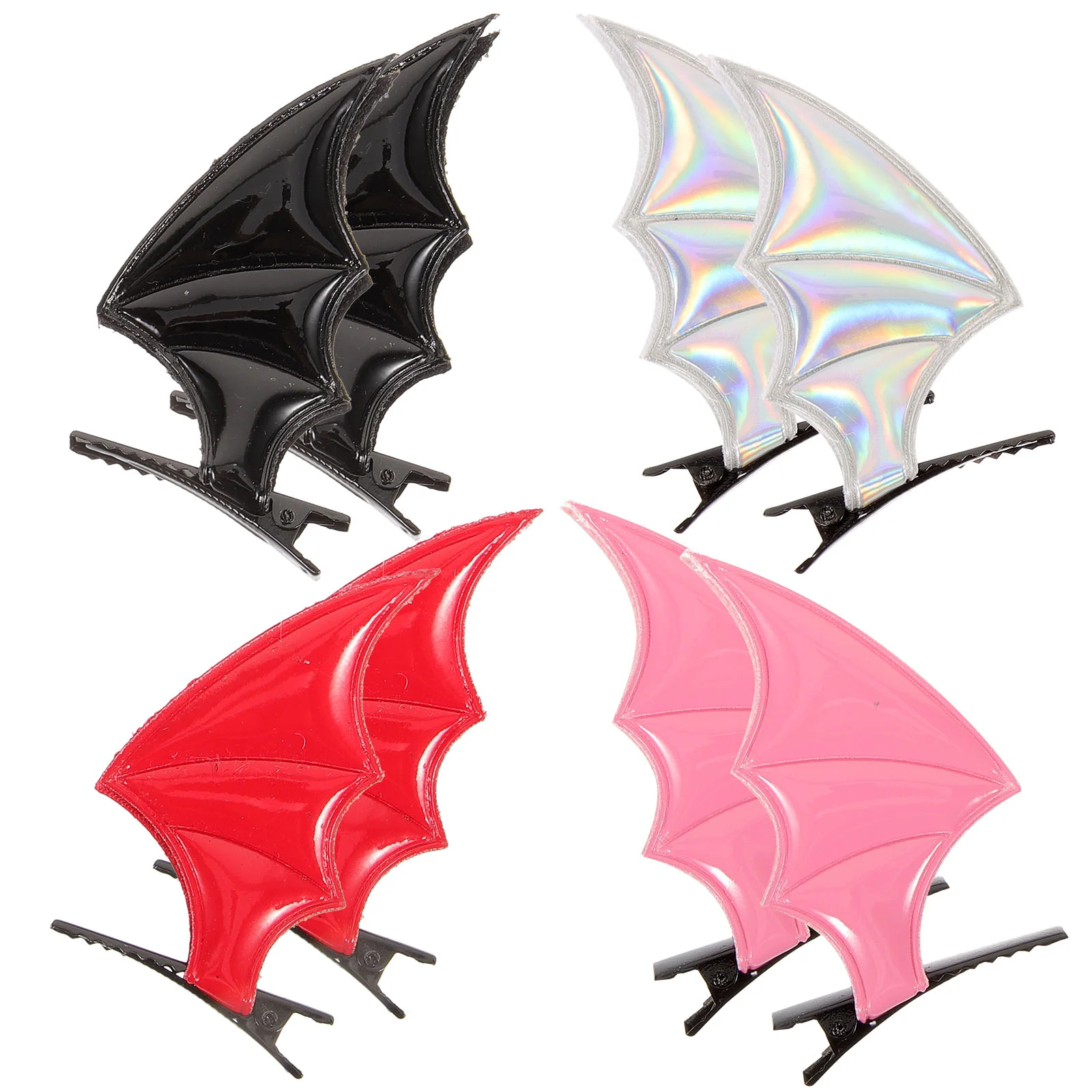 8 шт. заколки для волос с призраками аксессуары комнаты заколка на Хэллоуин рог