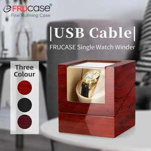 FRUCASE Wooden Watch Winder for Automatic Watches Watch Box automatic winder