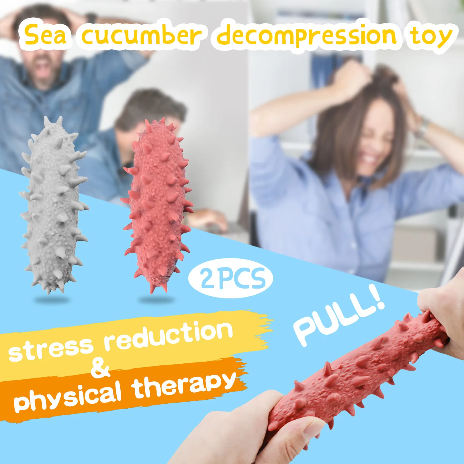 

A10 Toy 50cm Toy Cucumber The Toy Releases Relieves Stress Stress Sea Toy