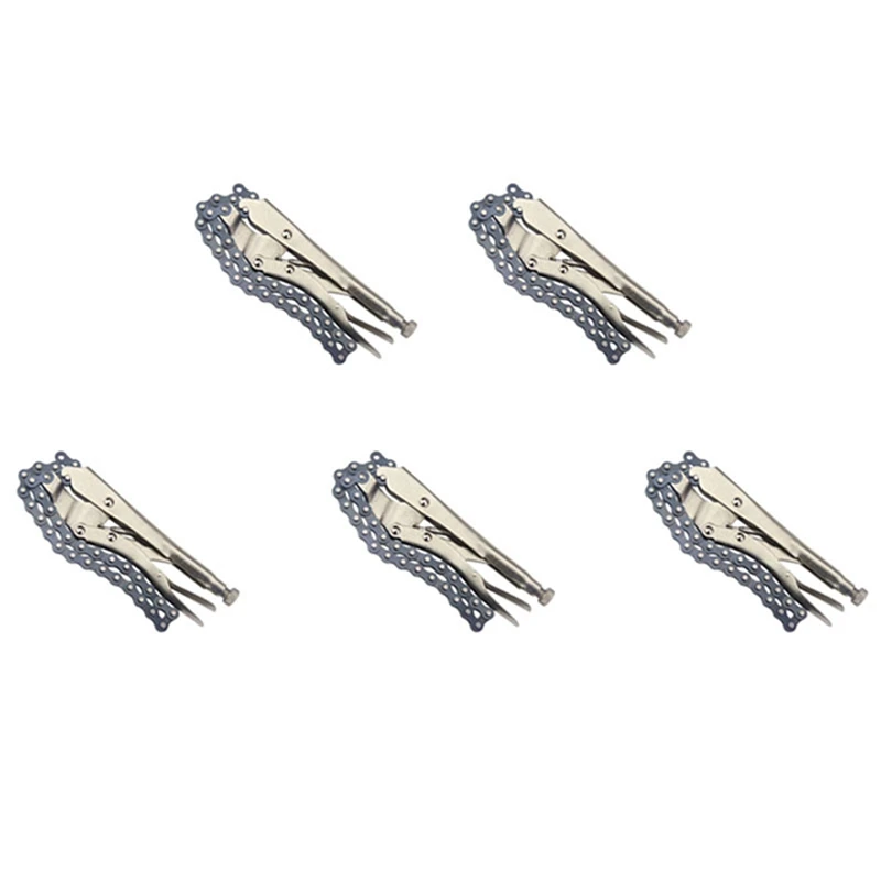 5 шт. 10-дюймовые цепочные тиски плоскогубцы захват гаечный ключ масляный фильтр