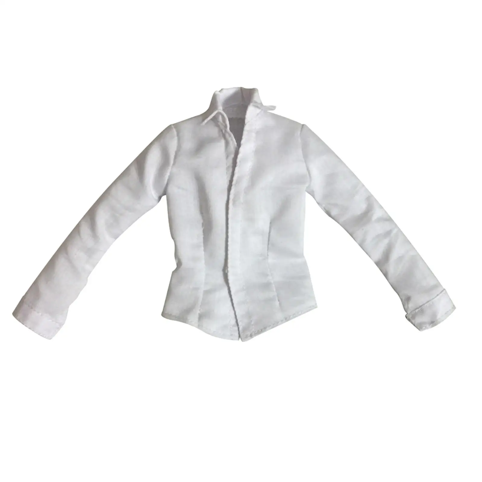 

1:6 Scale White Shirt for 12 inch HT / PH / / CY Girls Action Figures Body