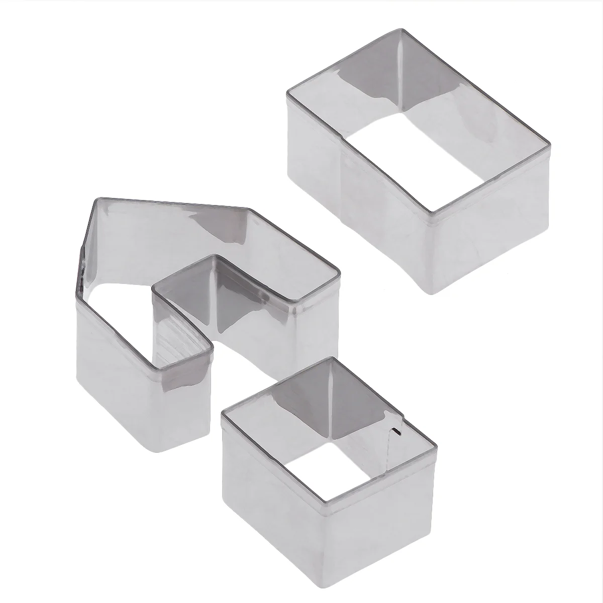 

Cookiechristmas Houseset Gingerbread Biscuit Small Shape Mini Pastry 3D Cake Bakeware Stainless Steel Metal Leaf Fondant