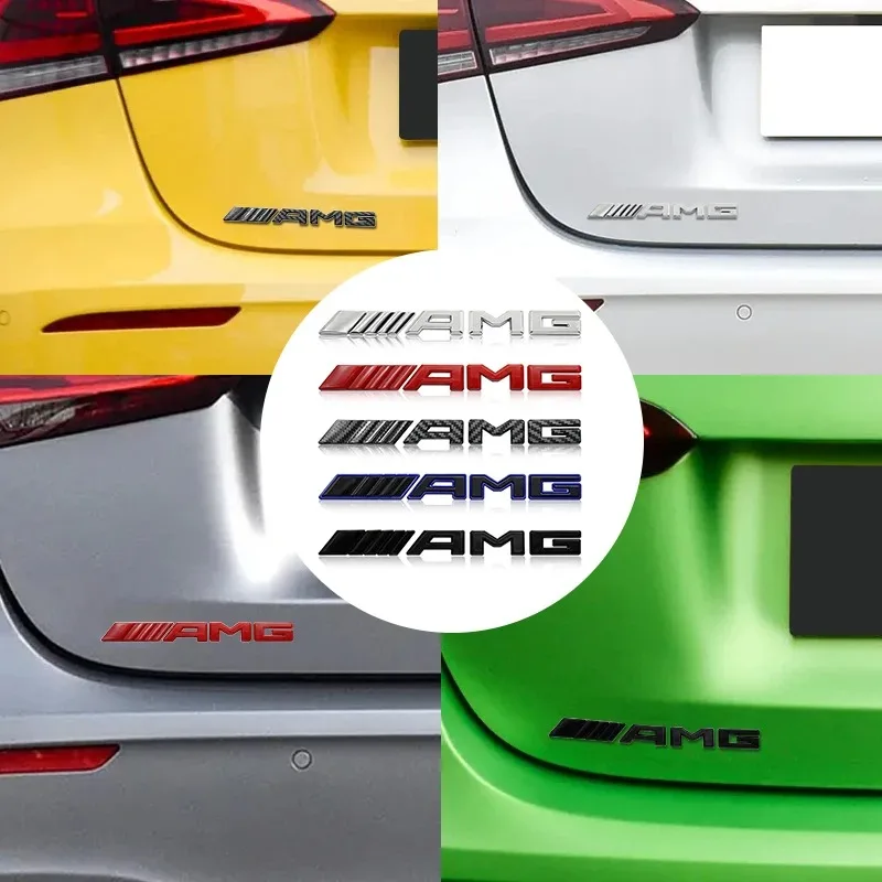 3D-эмблема AMG для автомобиля, наклейка на задний багажник, декоративная наклейка для Mercedes Benz AMG A B C E G W211 W203 W204 W210 W124, аксессуары. (art.: 3920db92129a6) - 3920db92129a6
