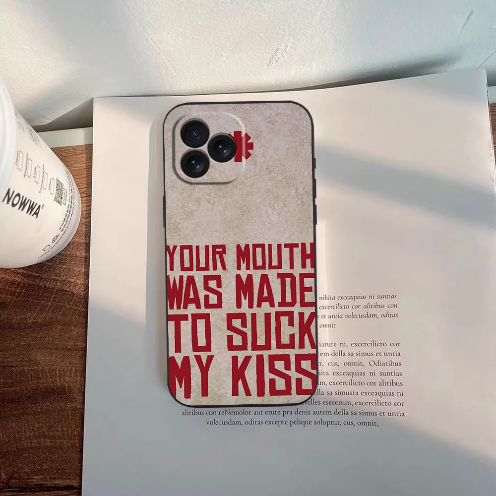 Чехол для телефона Band Red Hot C-Chili P-Peppers RHCP Samsung A03 A04 S A13 A34 A53 4G 5G S22 S23 ULTRA черный мягкий