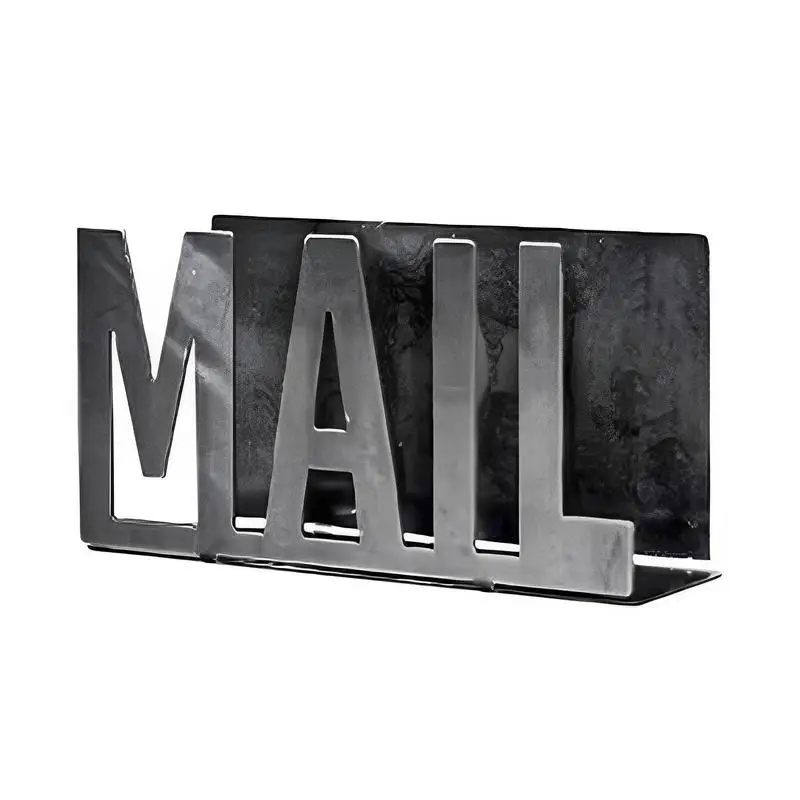 

Metal Mail Holder File Organizer Countertop Letter Holder For Desk Envelope Holder Mail Sorter Stand For Home Office