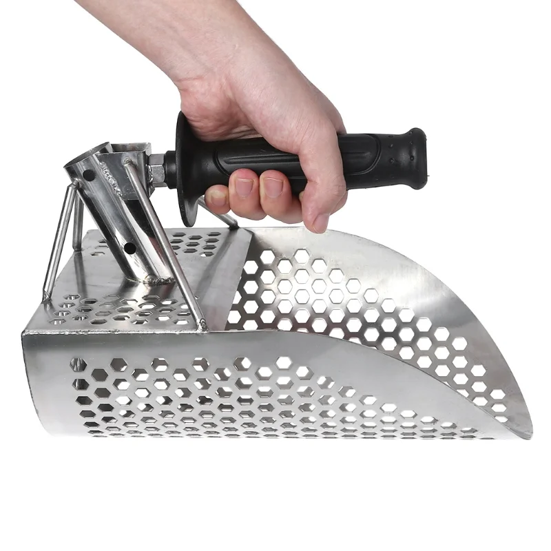 B50 нержавеющая пляжная песчаная лопатка металлоискатель с ручкой инструмент для