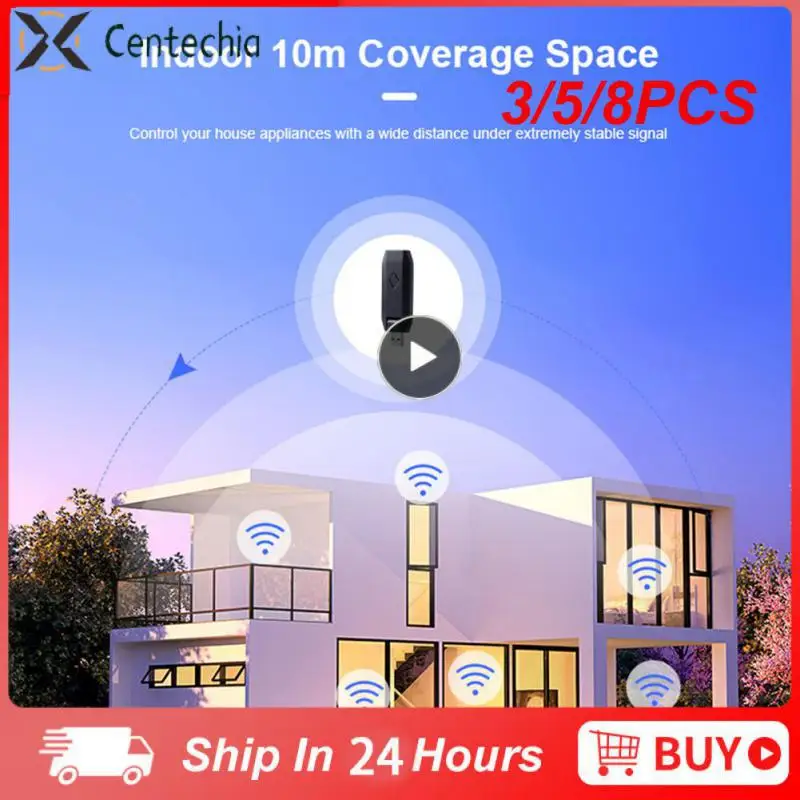 

3/5/8PCS 433 92 Mhz Ir Rf Controller Dc5v/1a Wiifi Remote Remotely Controlled Infrared Usb Smart Controller Hot Foldable Tuya