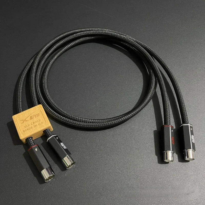 Медный посеребренный провод XLR для усилителя CD-плеера