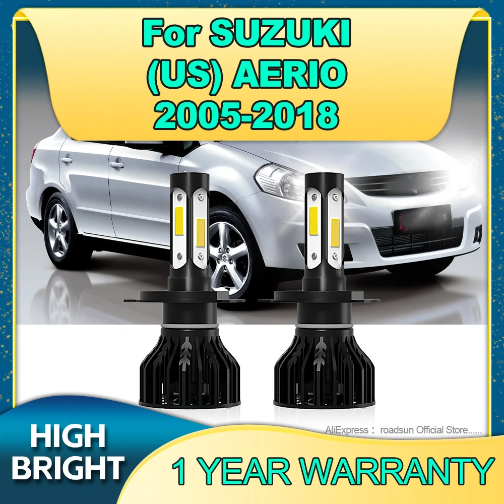 Светодиодные лампы 25000LM Фара H4 Автомобильный свет для SUZUKI (США) AERIO 2005 2006 2007 2008 2009