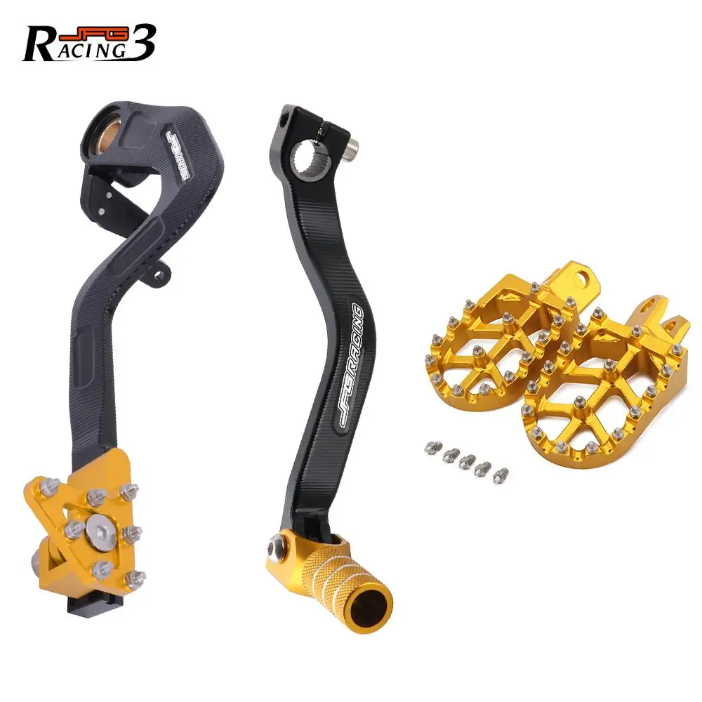 

Motorcycle CNC Aluminum Foot Brake Shifter Lever Pedal Foot Pegs Rest Footpeg Footrest For Suzuki DRZ400 DRZ400S DRZ400E DRZ 400