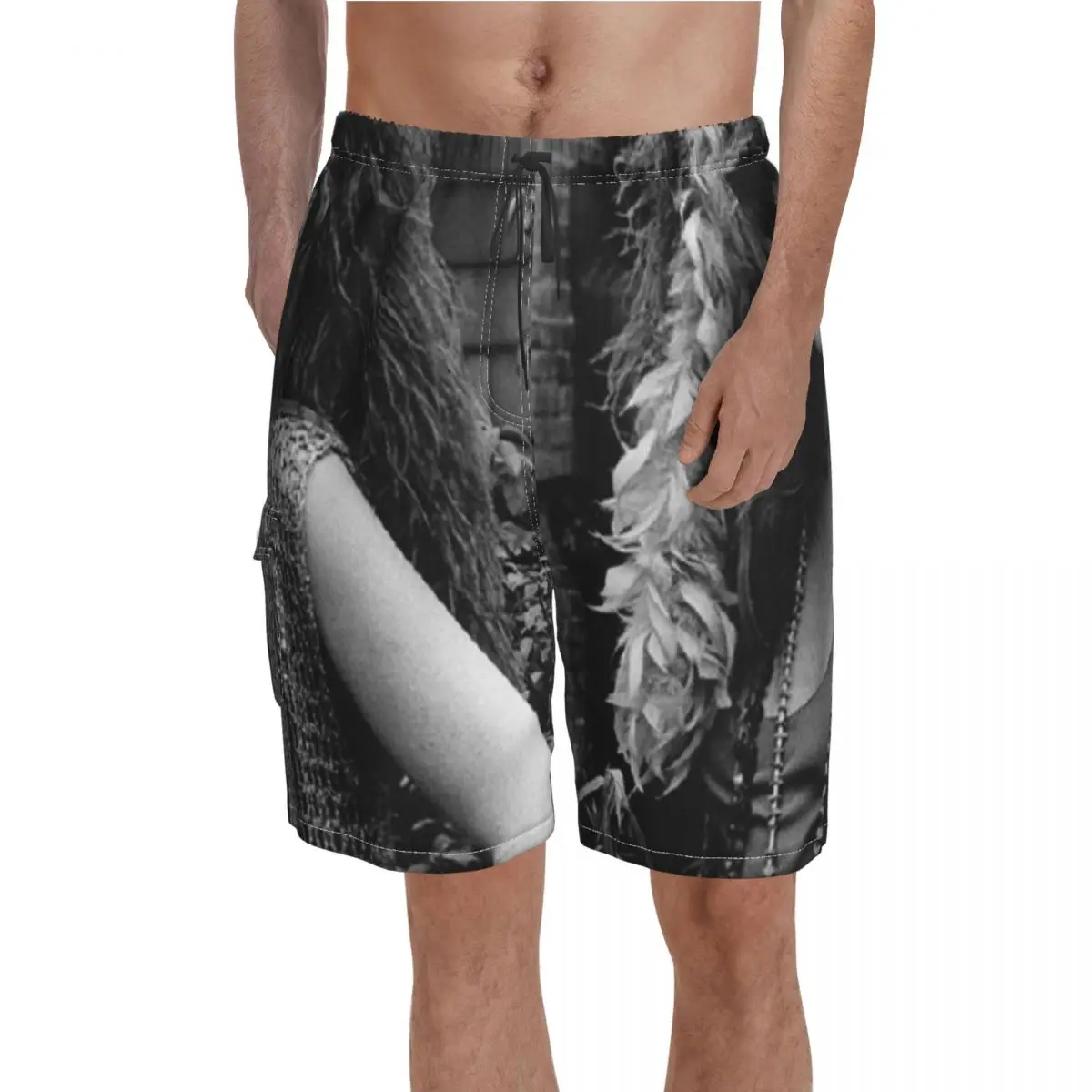 

Janis Joplin Board Shorts Hot Janis Joplin Print Beach Shorts Men Elastic Waist Pattern Swim Trunks Plus Size