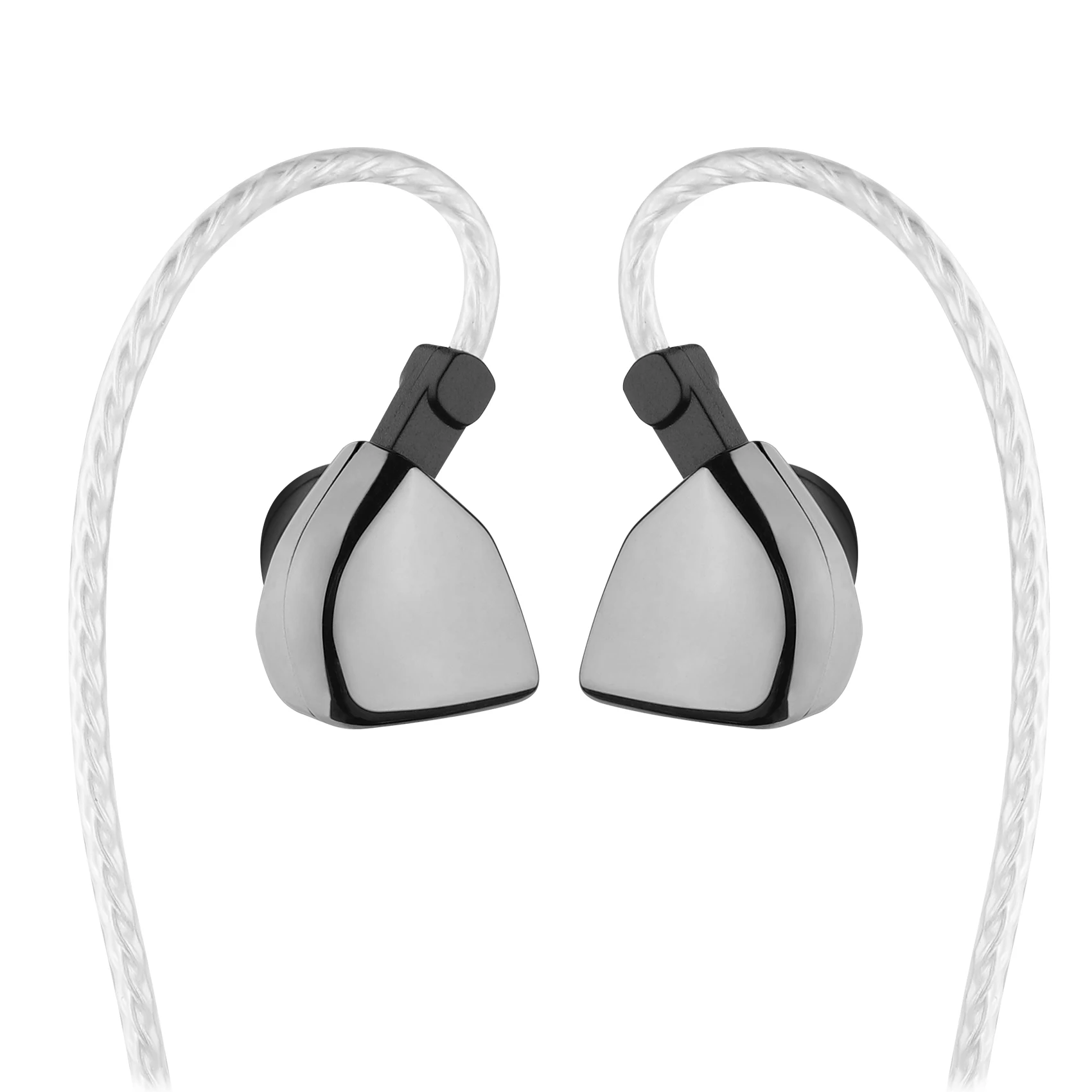 HZSOUND Heart Mirror Pro 10mm CNT Diaphragm In-ear Monitor 2Pin Connector Earphone HiFi Headphone Music Headset Wired Earbuds - купить по