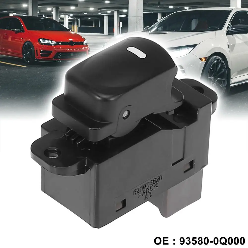 

Front Passenger Side Power Window Switch 93580-0Q000 Glass Lifter Single Switch Compatible For Elantra