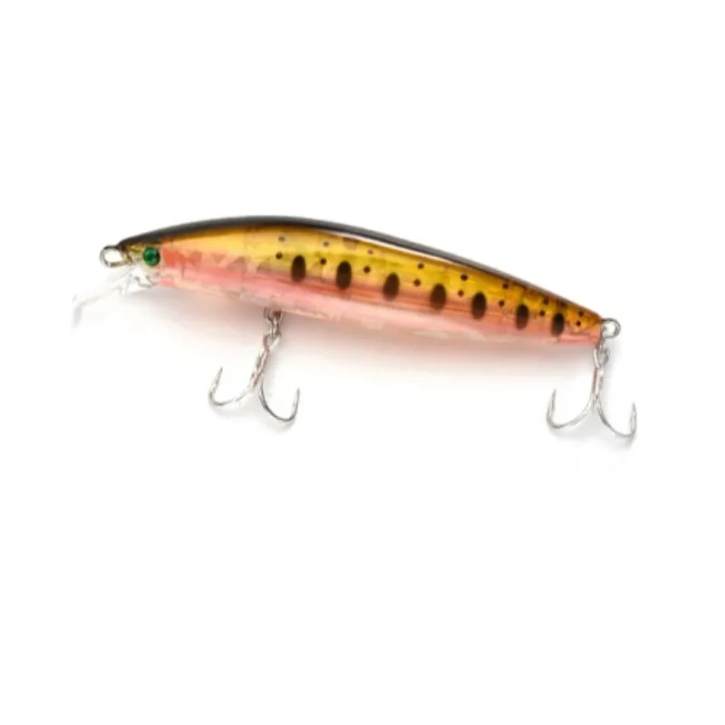 

Рыболовная приманка Lutac в форме гольяна, 100 мм, 17 г, плавающий воблер, искусственная рыба, 6 цветов, высокое качество, жесткие приманки