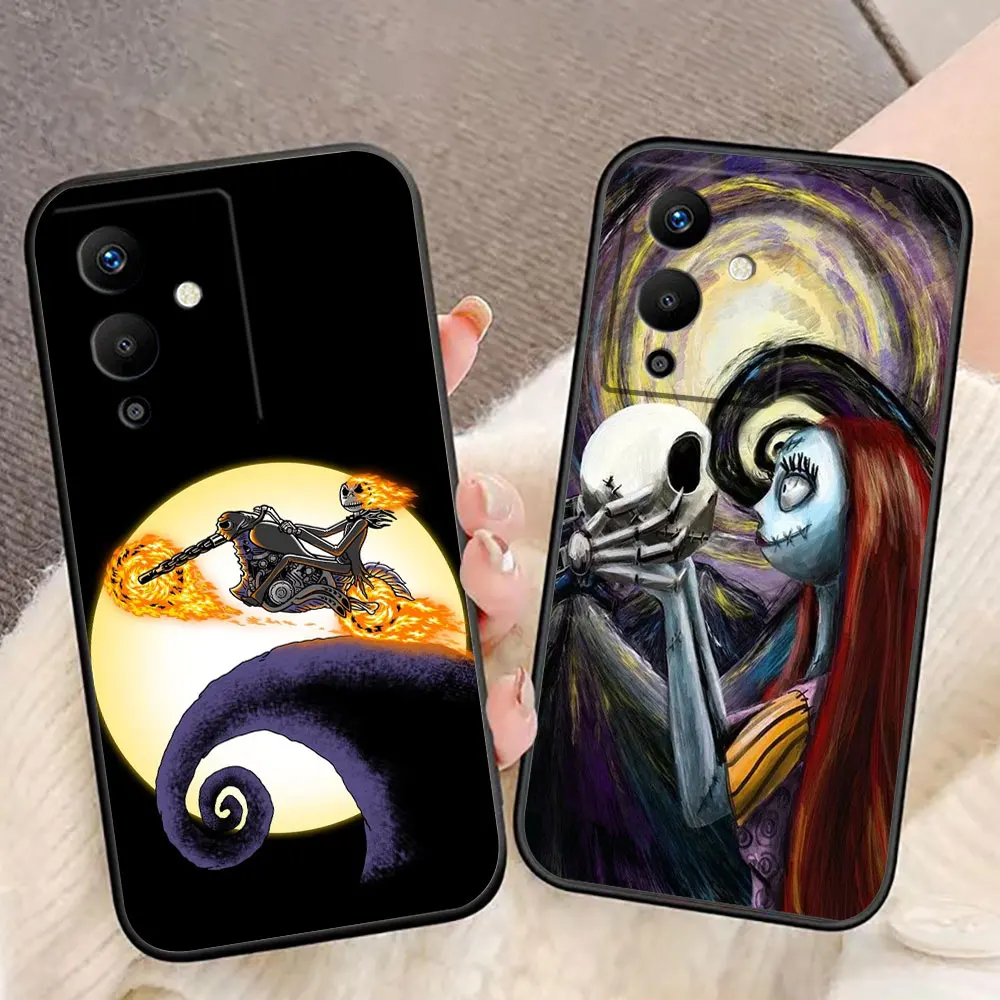 Чехол для телефона Disney Кошмар перед Рождеством Infinxi ПРИМЕЧАНИЕ 40 30 12 11 10 8I 87 TECNO POVA 2