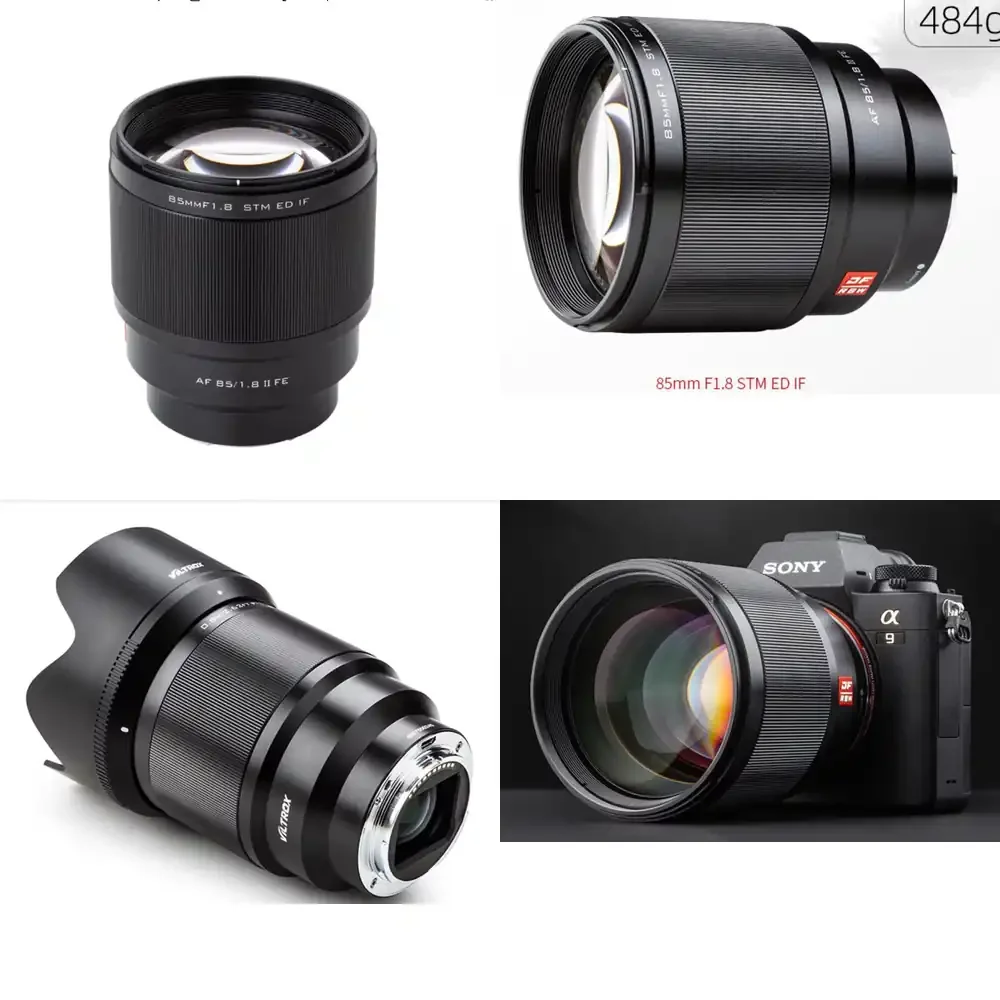 Фото Объектив Viltrox 85mm F1.8 II STM с автофокусом и большой апертурой для камер с байонетом E №1