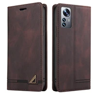for xiaomi 12 pro redmi note11 10 pro leather bag protective cover magnet card slots flip wallet case