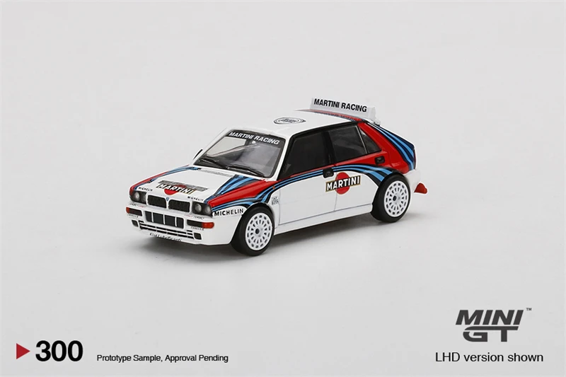MINI GT 1:64 Lancia Delta HF интегрированная Evolution Martini LHD модель автомобиля |