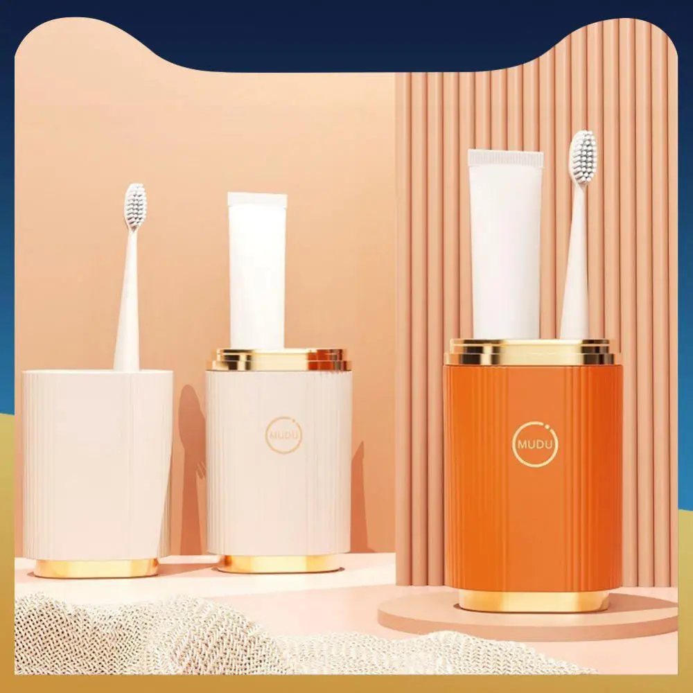 

Многофункциональный контейнер для хранения зубной пасты и зубной щетки, пластиковая Бытовая чашка для хранения, безопасный портативный Ор...